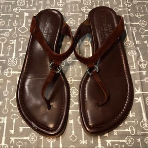 Couture Donald J Pliner Leather Sandals